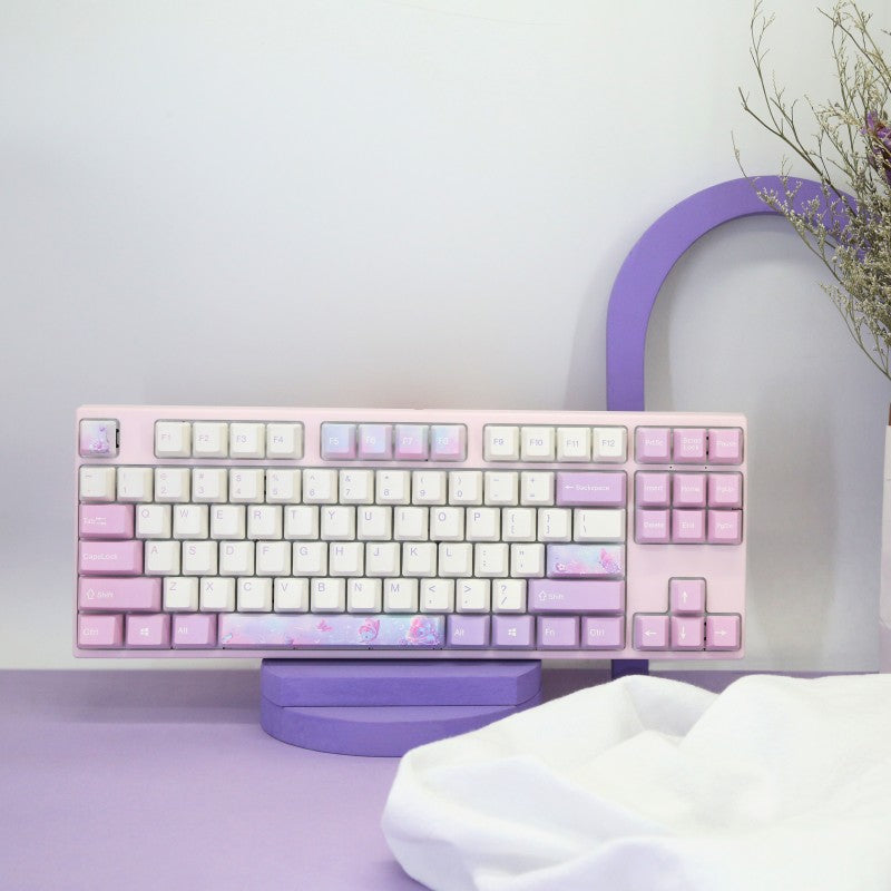 Varmilo Dreams on Board White Backlit Wired Mechanical Keyboard