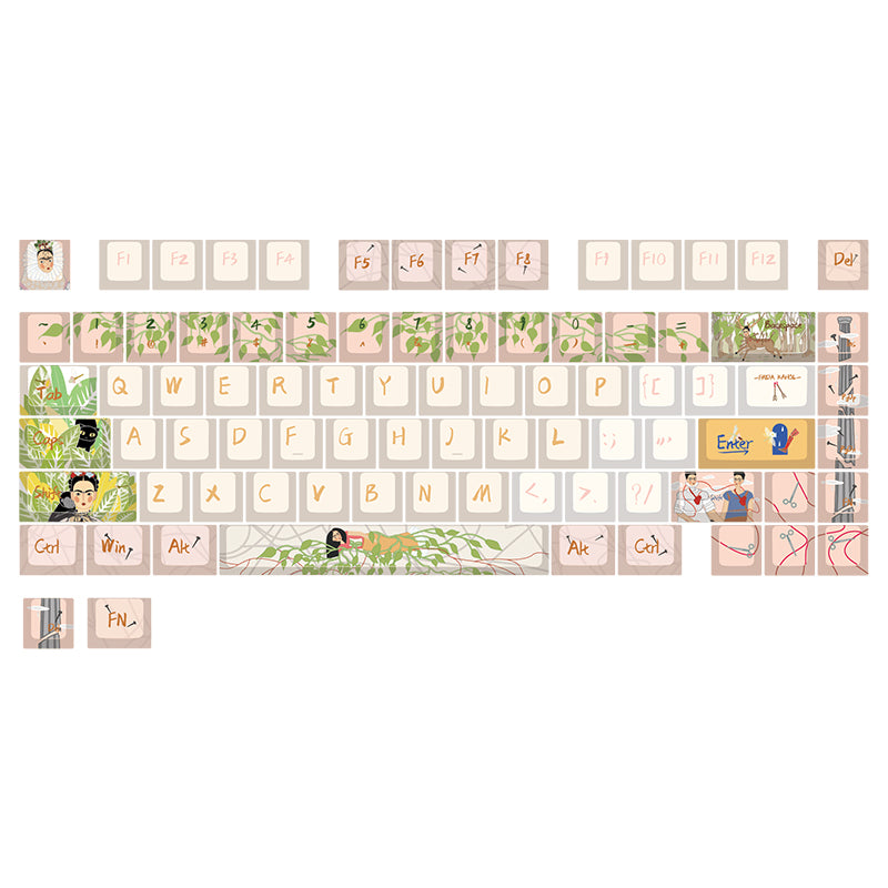 Frida Keycaps Set