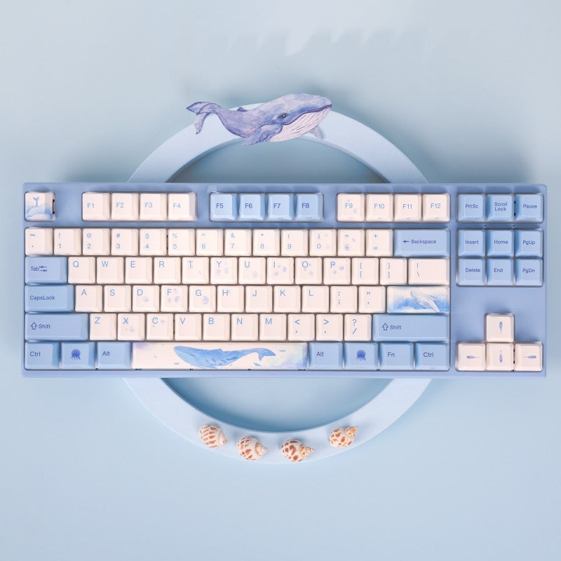 Varmilo Sea Melody 87/108 Keys Blue Mechanical Keyboard