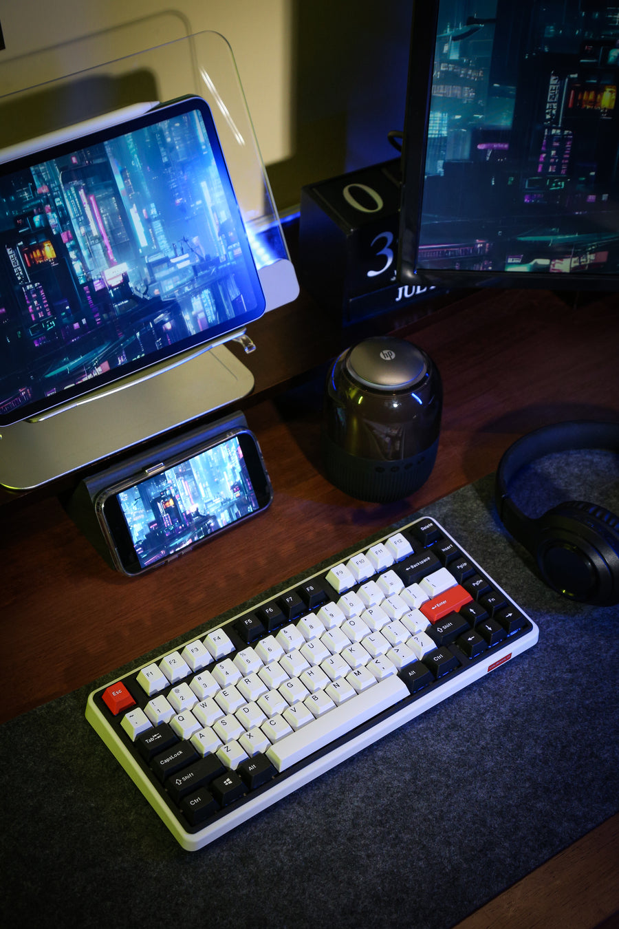 阿米洛迷你洛系列75%Gasket无线热插拔机械键盘
