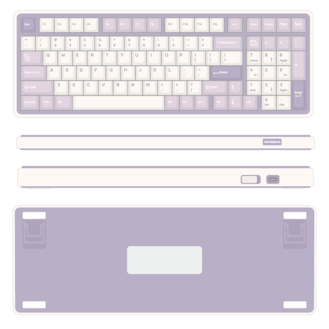 Minilo98 Pro – Varmilo Minilo98 Pro – Varmilo