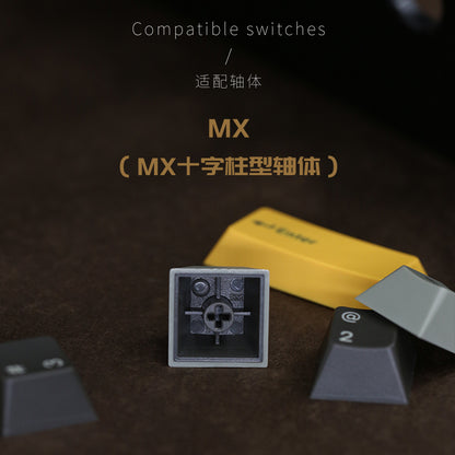 Shurikey Gear 键帽套装 167 键樱桃型双色 ABS 适合 MX Switch