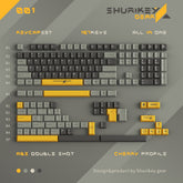 Shurikey Gear Keycaps Sets